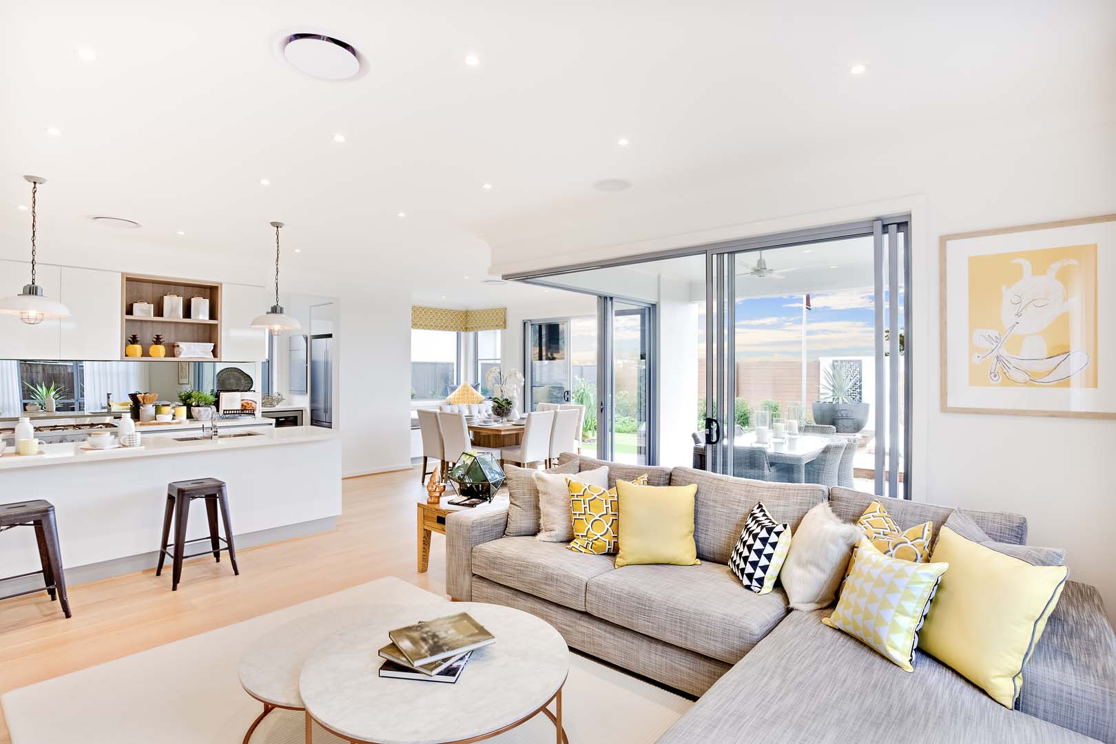 Modern House With White Interior